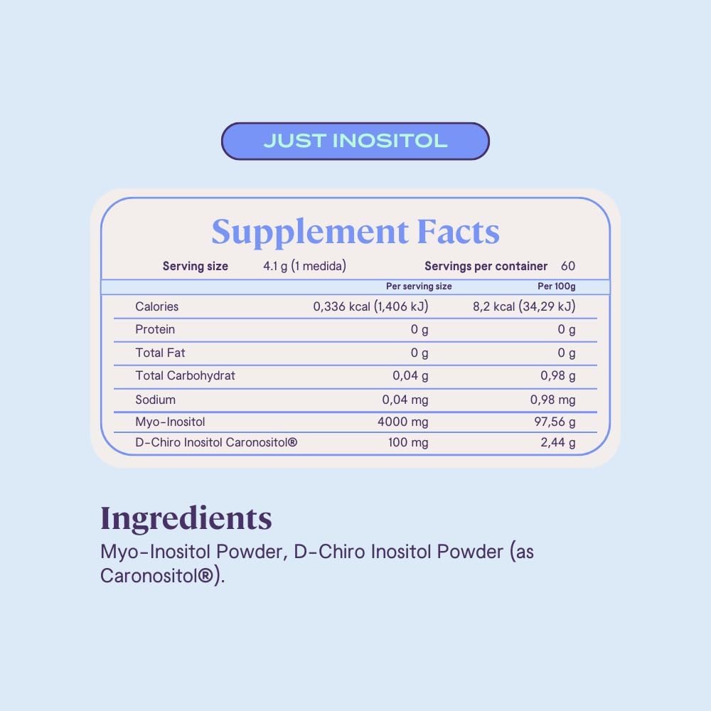 B-fit Inositol Suplemento para Mujeres - Myo & D-Chiro Inositol 40:1
