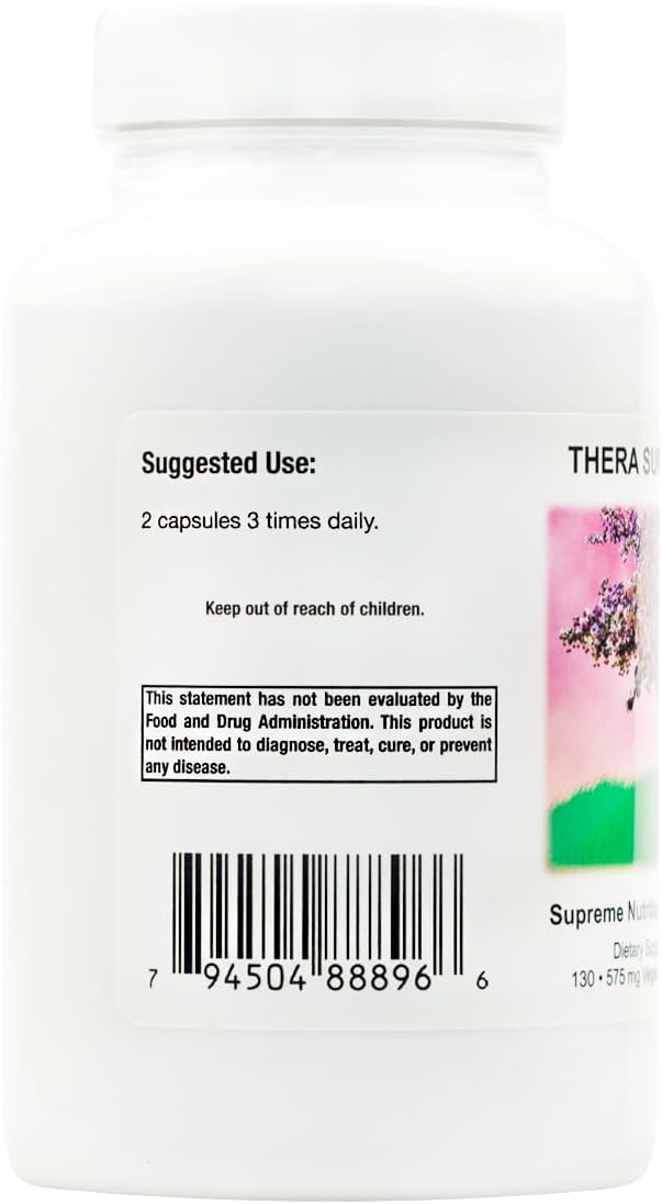 Supreme Nutrition Thera Supreme, 130 Cápsulas Herbales Vegetarianas