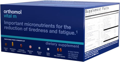Orthomol Vital M Multivitamínico para – Vitamina C: contribuye al funcionamiento normal del sistema inmunitario y – Image 2