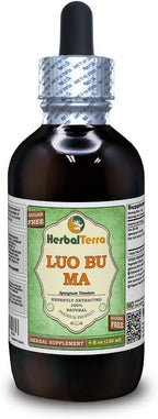 Luo Bu Ma (Apocynum Venetum) Glicerita sin Alcohol - Extracto Líquido para Perros - 120 ml