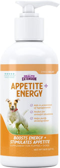 Health Extension Stress Supplement for Dogs, 8oz - Appetite & Energy Booster, Helps Prevent Hypoglycemia, Vitamin B Enriched