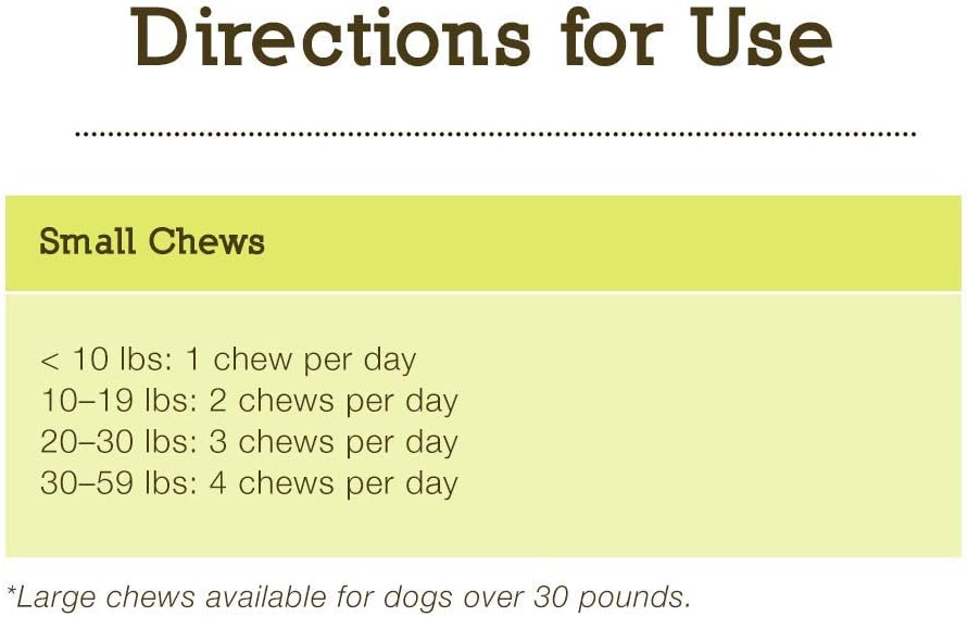 Herbsmith Spector – Apoyo Ocular y Visión para Perros – 60 masticables pequeños