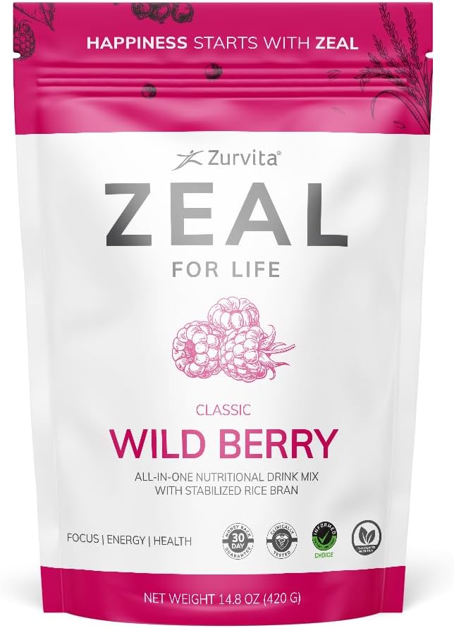 Zurvita - Zeal for Life 30-Day Wellness Bag - Sabor Tropic Dream, 420 g