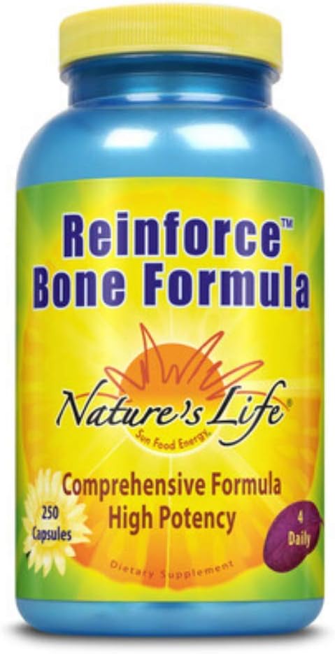 Nature's Life Reinforce Bone Formula | 250 Comprimidos