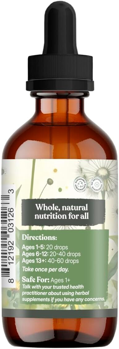 Earthley Wellness Nourish Me Naturally - Multivitamínico Herbal Líquido