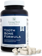 Living Well Dr. Michelle Tooth and Bone Formula con D3, K2 - 120 Cápsulas