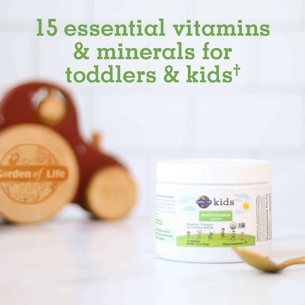 Garden of Life Multivitamínico en Polvo para Niños - Orgánico - 60 g