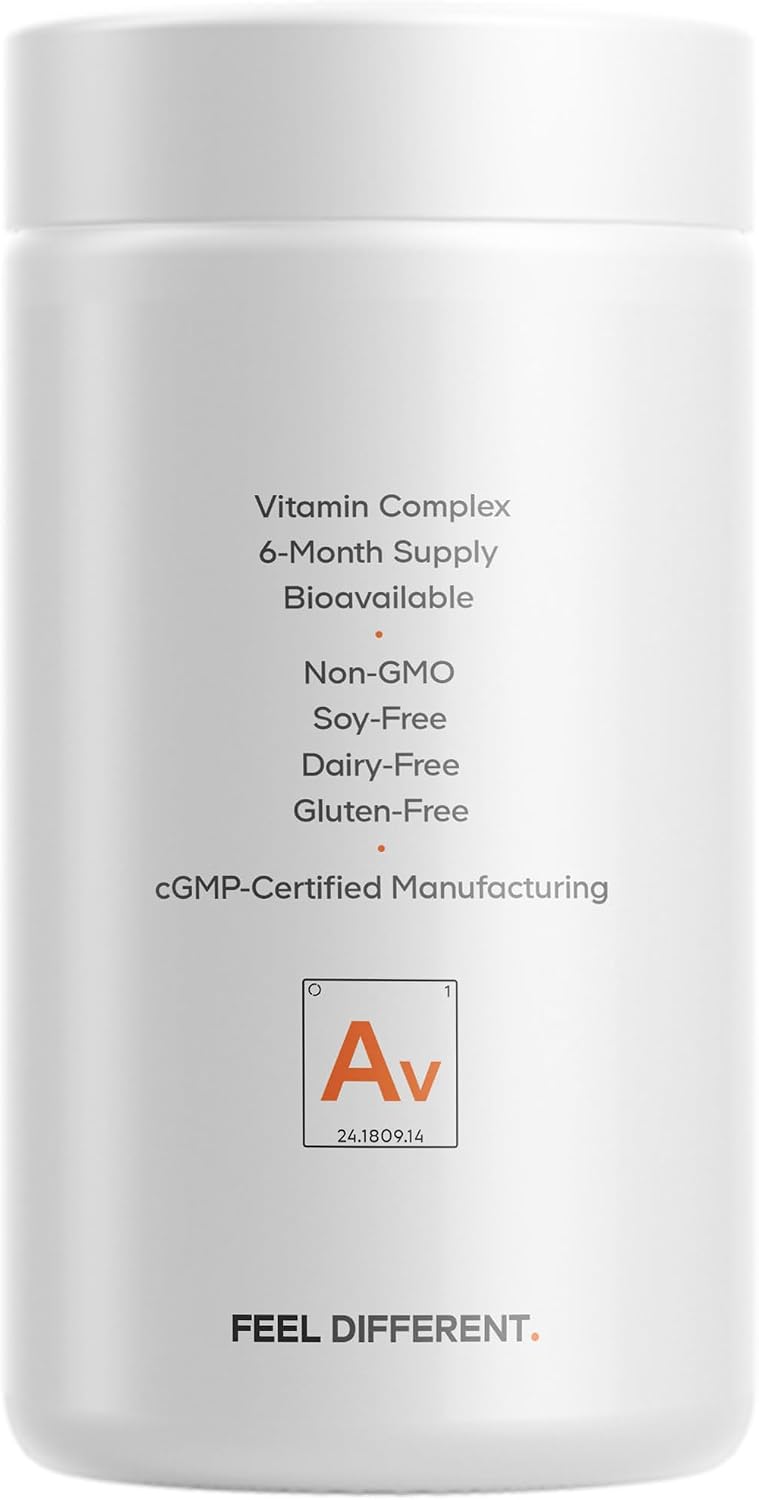 Codeage ADK Vitaminas+ Complejo de Vitaminas A, D3, K1 y K2 - 2 Envases (360 Cápsulas)