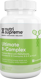 Nutri Supreme Ultimate B Complex - Complejo B con Metilfolato - 60 Cápsulas