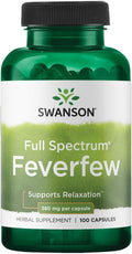 Swanson Matricaria 380 mg, 100 Cápsulas