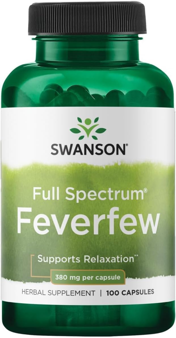 Swanson Matricaria 380 mg, 100 Cápsulas