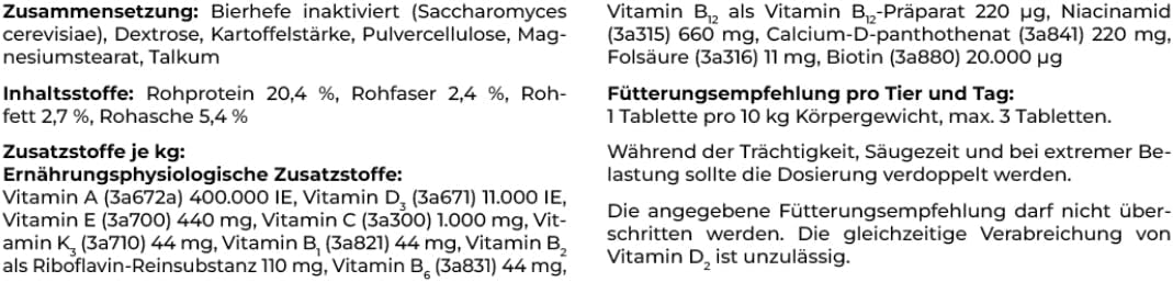 Canina V25 Vitamintabletten 200g