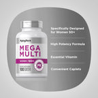 Piping Rock Multivitamínico para Mujeres 50 Plus - 100 Comprimidos Recubiertos