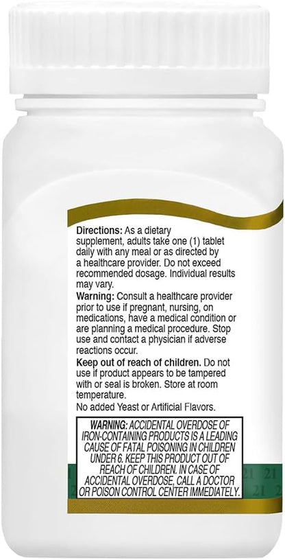 21st Century Therapeutic M - Complejo Multivitamínico y Mineral, 130 comprimidos – Image 9