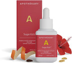 Apothékary Sugar Kick – Complemento Líquido de Hierbas para Ayudar a Controlar los Antojos y Mantener Niveles Normales de Azúcar en Sangre, 30 ml, 30 Servicios