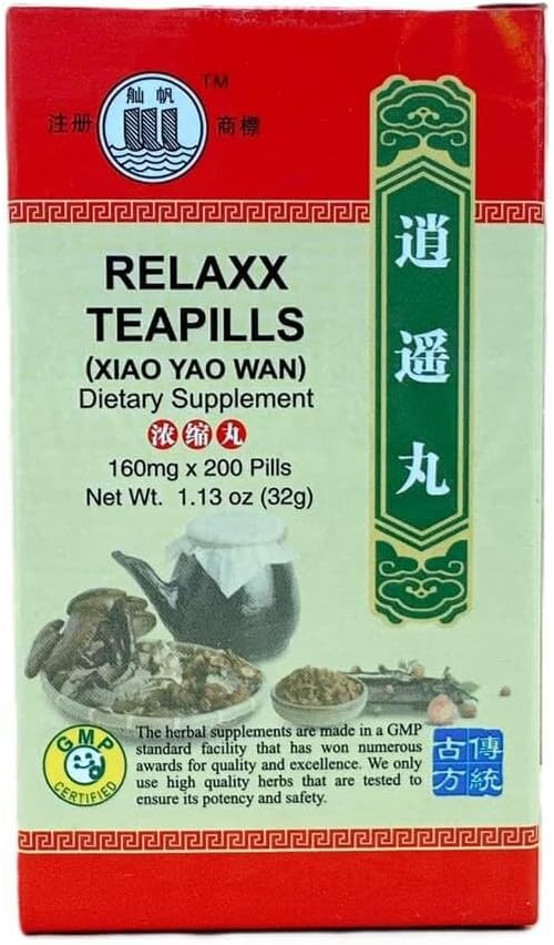 Relaxx Extract Teapill, Xiao Yao Wan Extra Concentrated (200 Pills)