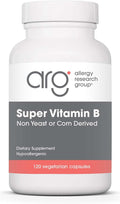 ARG Supervitamina B - Complejo B Completo con Coenzimas B2 y B6 - Hipoalergénico - 120 Cápsulas