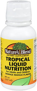 Nature's Blend Fórmula Multivitamínica Líquida Tropical 8 oz