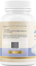 Alpha GPC + Citicolina 60 Cápsulas, 1600mg Fórmula Concentrada
