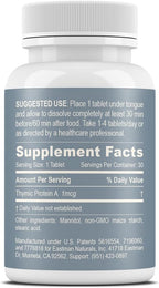 ProBoost Thymic Protein A Tablets (1 mcg TPA) - Apoyo Inmunológico - 30 Comprimidos Sublinguales