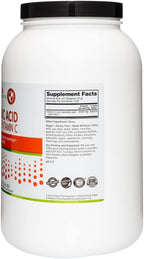 NutriBiotic Ácido Ascórbico Vitamina C en Polvo, 5 Lb