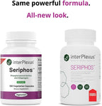Seriphos - Phosphorylated Serine Adaptogen - Cortisol Supplement - Supports Cognitive Function, Gluten-Free, Dairy-Free, Soy-Free - 100 Capsules