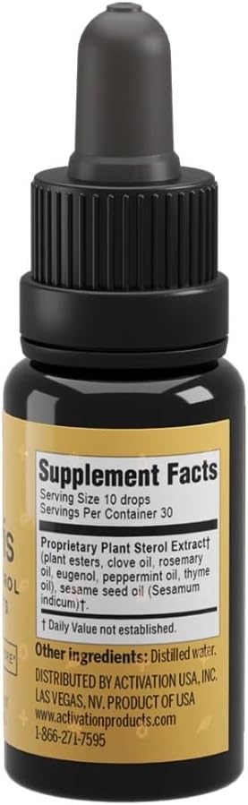 Activation Solaris Aceite Esencial – 15 ml – Mezcla de Tomillo, Menta, Romero y Clavo