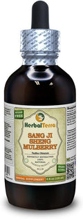 Sang Ji Sheng, Tintura de Muérdago de Mora (Taxillus Chinensis) - Extracto Líquido de Tallo Seco - 120 ml (4 fl oz)