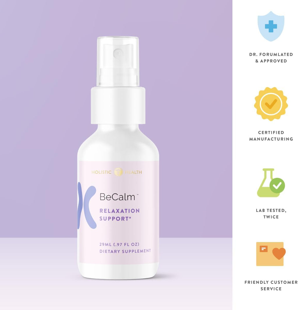 Holistic Health BeCalm Spray de Vitamina B12, 29 ml
