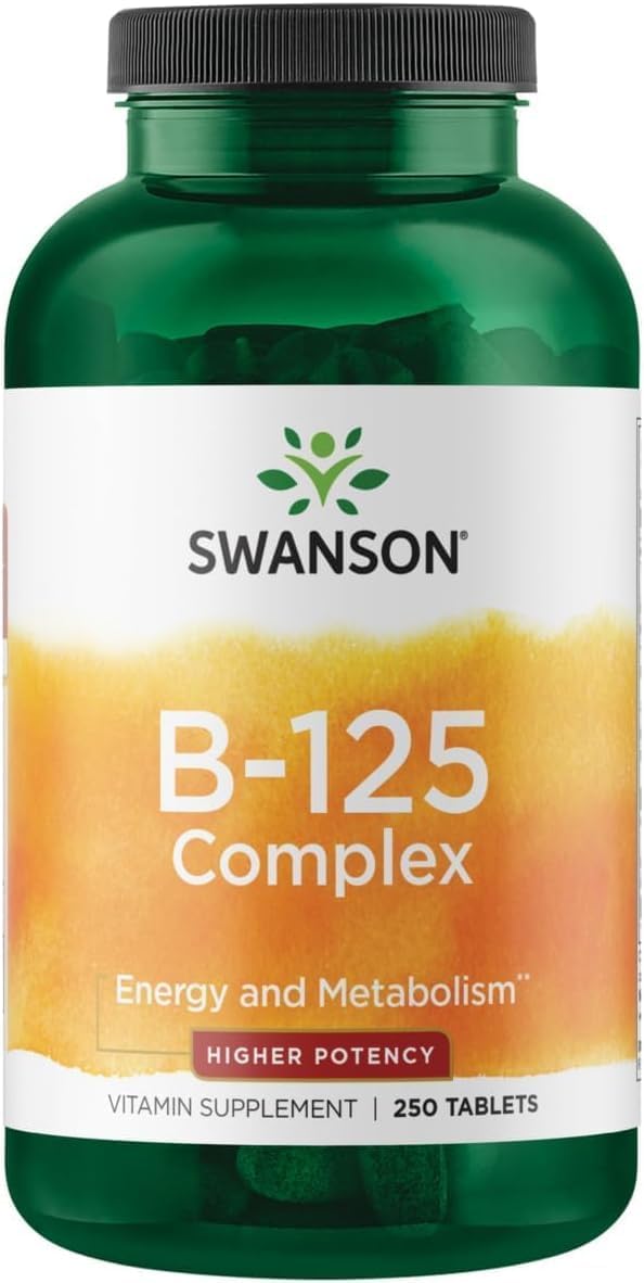 Swanson Complejo B-125, 250 comprimidos