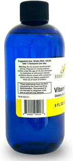 Herb-Science Gotas de Vitamina B6 Líquida 236 ml – Piridoxina de Alta Absorción para Energía, Estado de Ánimo y Sistema Nervioso – Vegano Sin Gluten Sin Alcohol