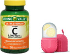 Spring Valley Ultra Strength Vitamina C 2000 mg - 120 Cápsulas