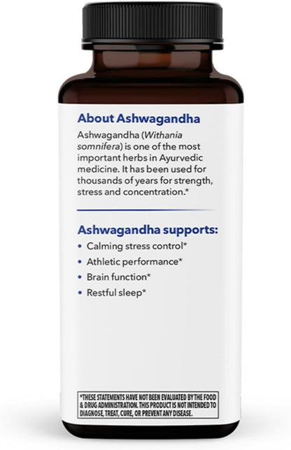 LifeSeasons Essentials Ashwagandha - Apoyo para el Estrés y el Sueño - Mente Calma y Enfocada - 900mg por 2 Cápsulas - 60 – Image 6
