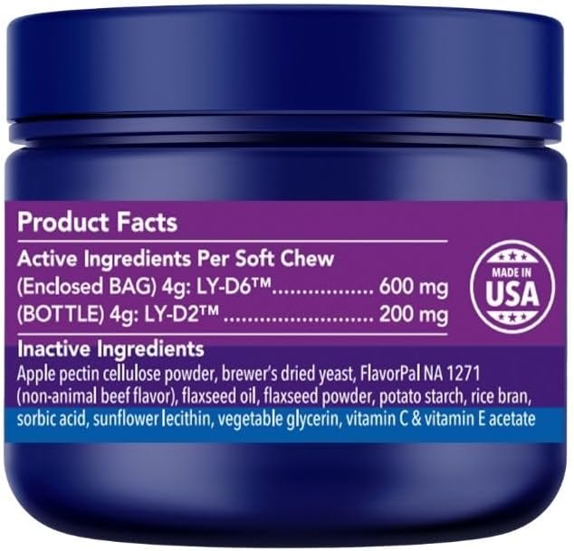 Leap Years Soft Chew - Suplemento masticable con NAD+ y senolítico para perros pequeños y medianos, 31 unidades