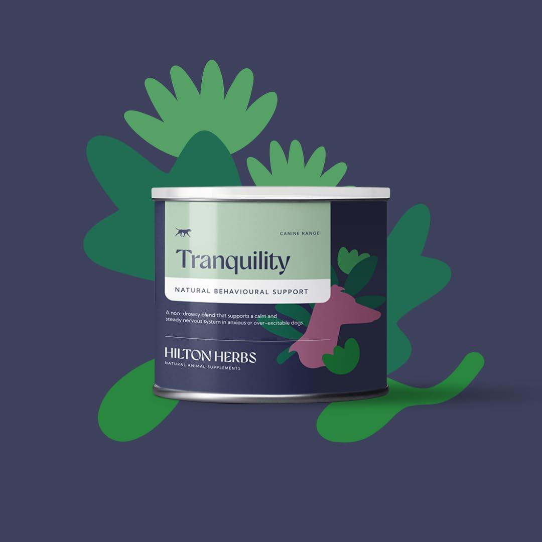 Hilton Herbs Canine Tranquility Suplemento de Hierbas para Perros, 125 g