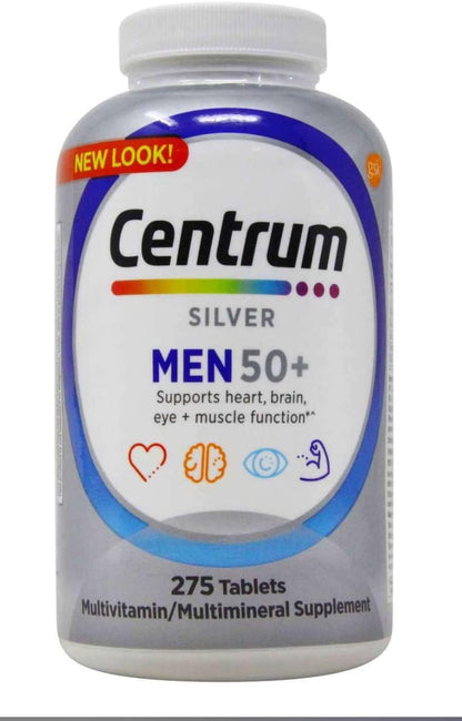 Centrum Hombre 50+ Multivitamínico en Comprimidos 275 unidades – Image 1