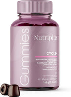 FARMASi Nutriplus Cycle Plus Gummies para Mujer, 60 Gominolas Veganas