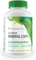 Youngevity Ultimate Mineral Caps - 70+ Minerales Traza Esenciales, 64 Cápsulas
