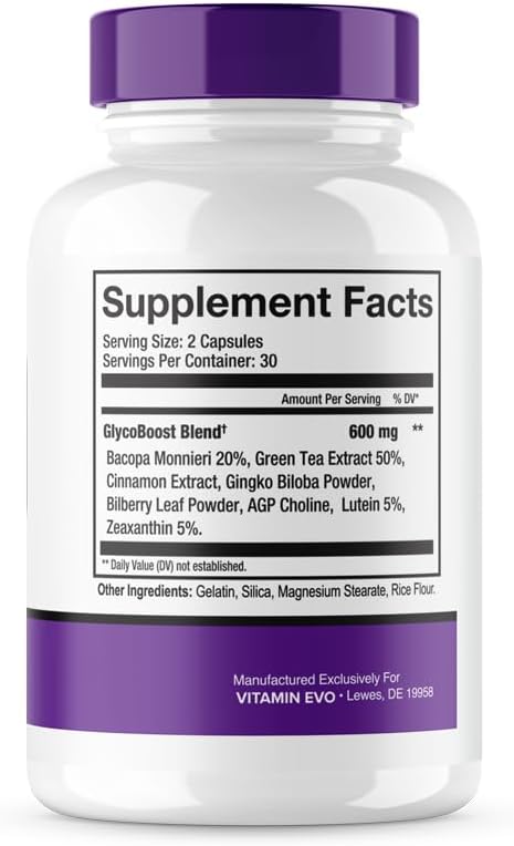 GlycoBoost Cápsulas - Apoyo de Glicógeno (120 Cápsulas)