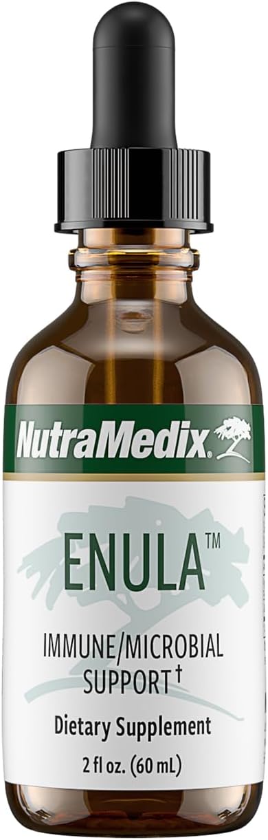 NutraMedix Enula Gotas Líquidas - Extracto de Raíz de Enula y Jalapa - 60 ml