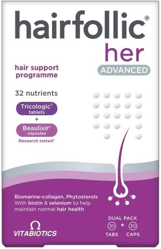 Vitabiotics Hairfollic Woman Advanced - 60 Cápsulas