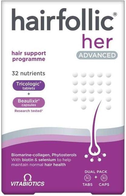 Vitabiotics Hairfollic Woman Advanced - 60 – Las vitaminas del grupo B contribuyen al metabolismo energético y a – Image 4