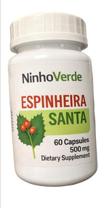 Espinheira Santa 500 mg (60 Cápsulas) - Ninho Verde
