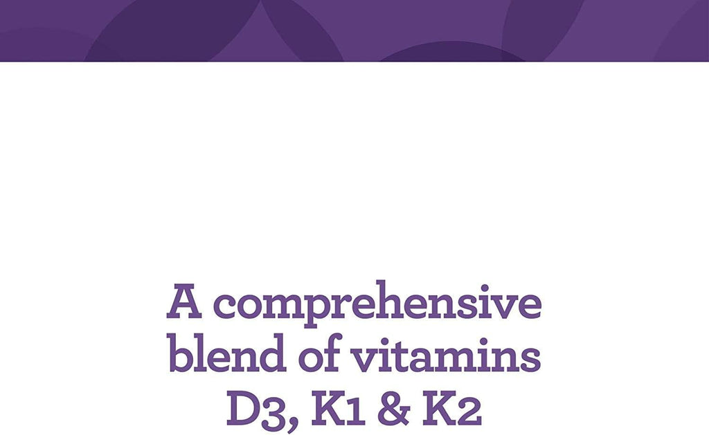 INNATE Response Formulas Vitamina D3 5000 UI con K2 y K1 – 60 Cápsulas Vegetarianas
