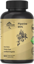 Heroot Piperina 95% (Piper Nigrum) 500 mg, 120 Cápsulas