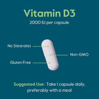 BESTVITE Vitamina D3 2000 UI, 240 cápsulas