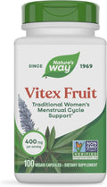Nature's Way Vitex Fruit - 400 mg - 100 Cápsulas
