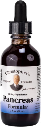 Christopher's Original Formulas - Fórmula Extracto de Páncreas, 59 ml