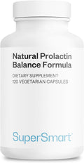 Supersmart - Suplemento Natural Anti Prolactina con P5P Vitamina B6, Mucuna Pruriens, Maca, Ashwagandha - 120 Cápsulas Vegetales