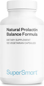 Supersmart - Suplemento Natural Anti Prolactina con P5P Vitamina B6, Mucuna Pruriens, Maca, Ashwagandha - 120 Cápsulas Vegetales